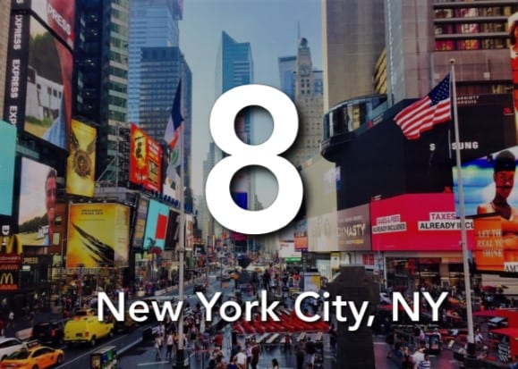 New York City, NY 8th Best US City for Real Estate Investors