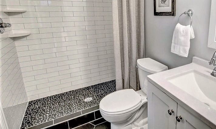 Mixing Tiles Bathroom Patterns DC Style Trends