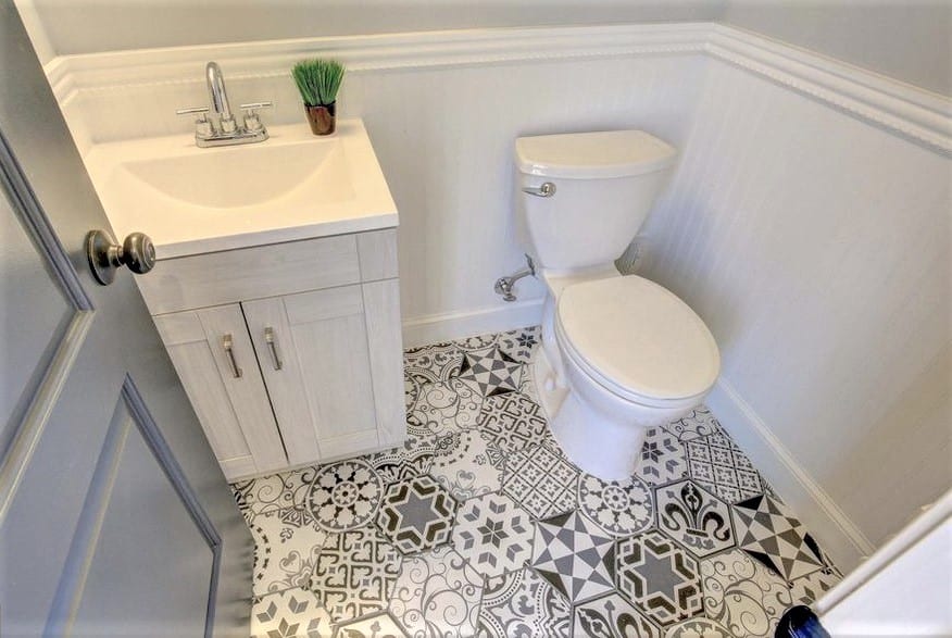 Patterned Tile Floor Style DC