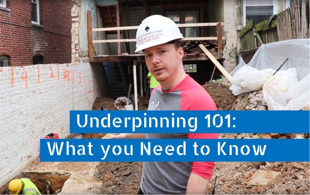 Underpinning Foundations – What You Need To Know